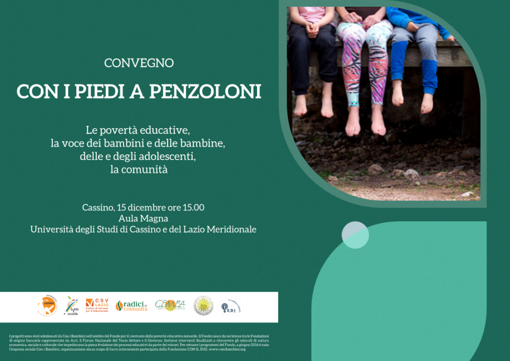 Convegno - Con i piedi a penzoloni