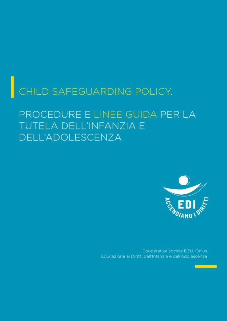 Copertina Child Safeguarding Policy