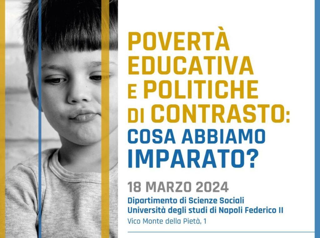 Povertà educativa convegno