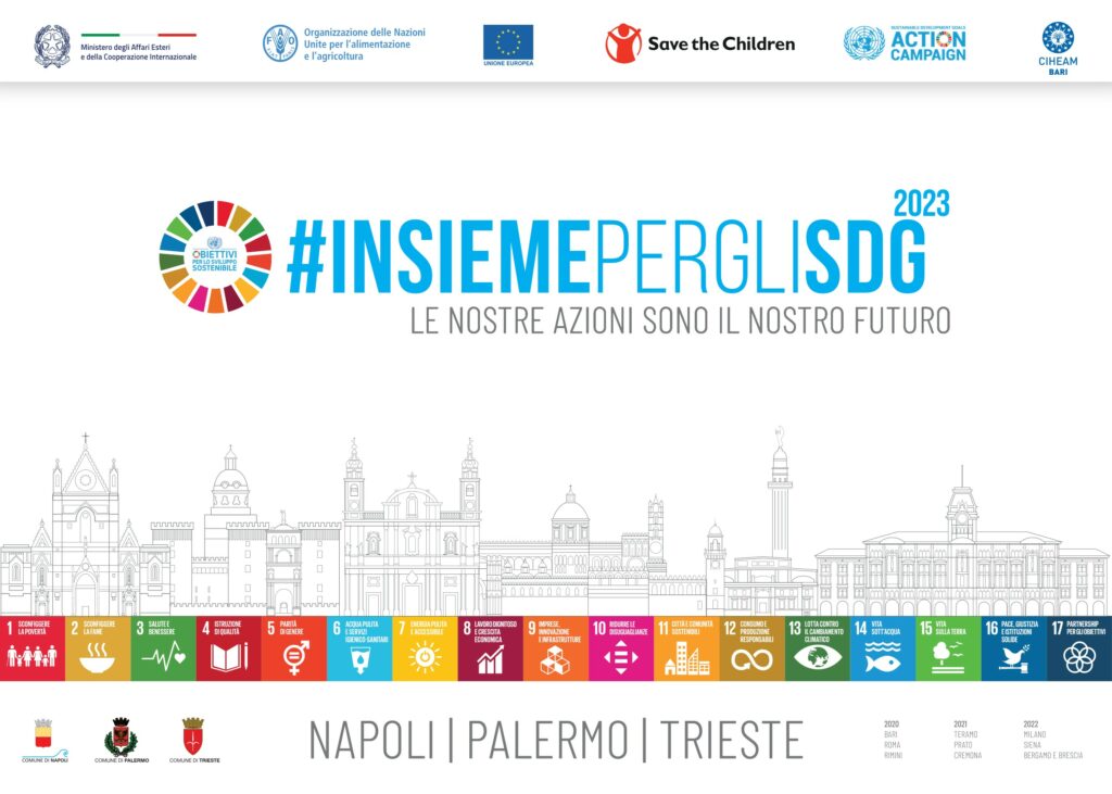 Copertina #Insieme per gli SDG